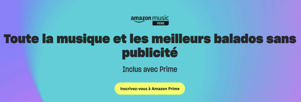 amazon music prime fr