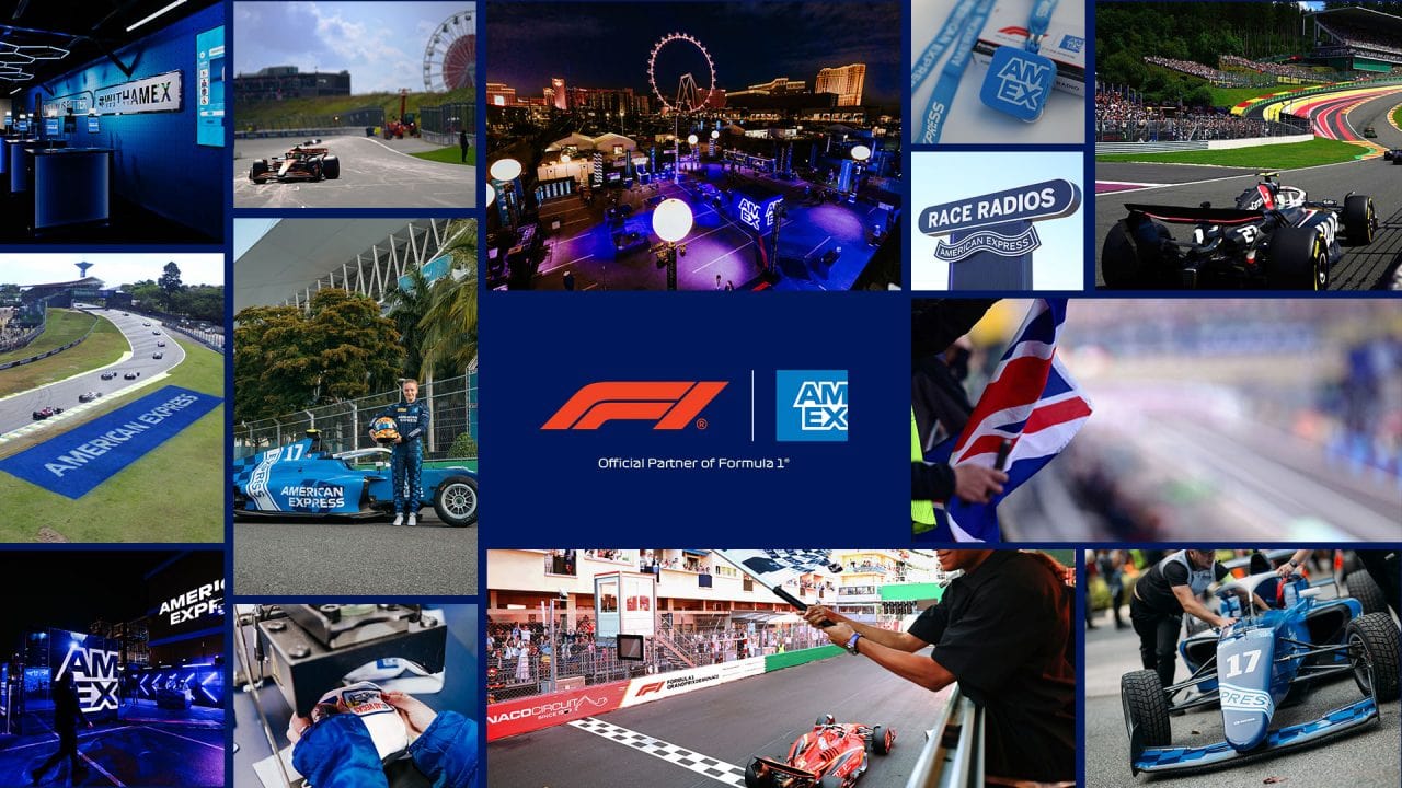 American Express : Expansion du partenariat avec la Formule 1 - amex f1