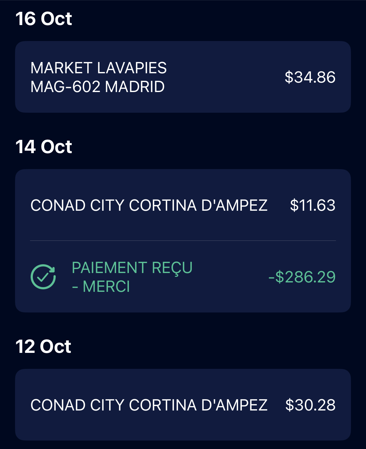 Amex Cobalt Card: high multipliers now valid only in Canada - amex grocery spending