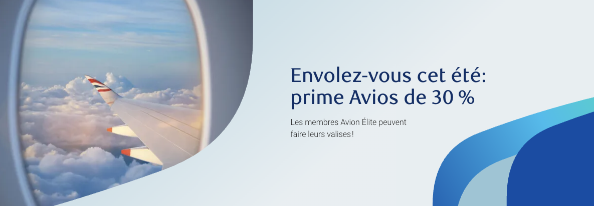 Convertissez vos points RBC Avion en British Airways Avios avec 30&nbsp;% de bonus