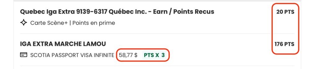 points scene passeport FR