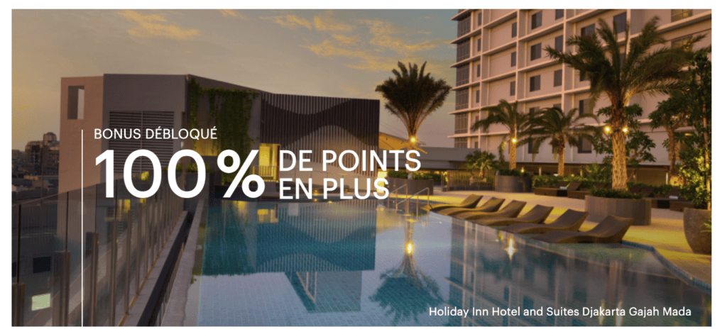 IHG promo points nov 2024 FR