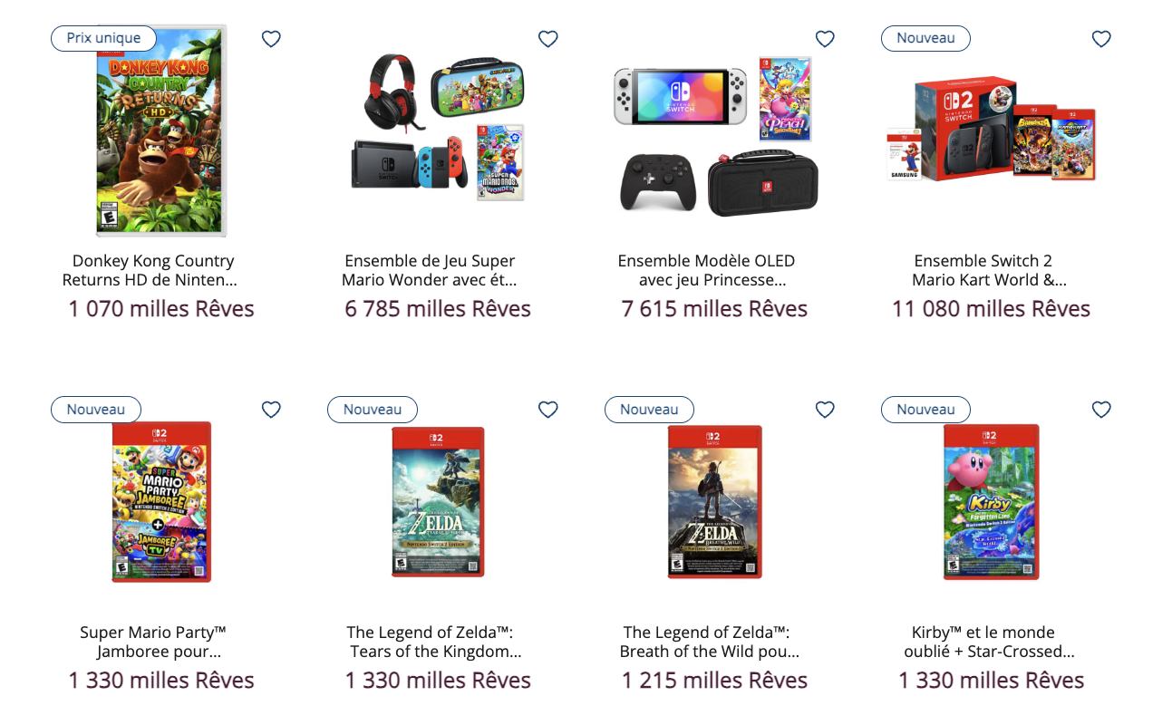 Comment transformer vos points en 10 idées de cadeaux de Noël gratuits - air miles switch