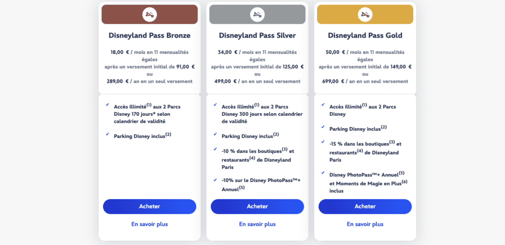 disneyland paris pass