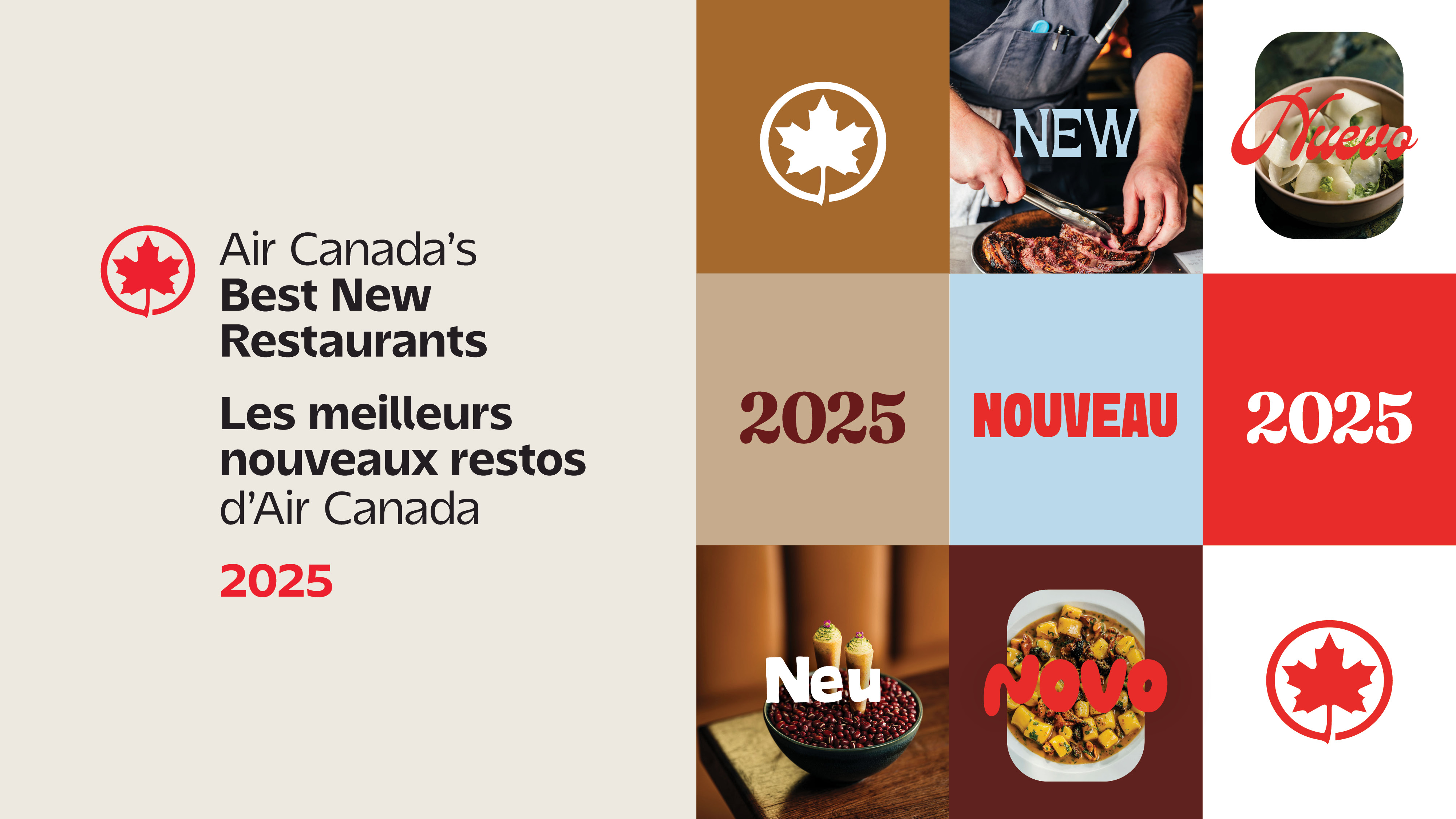 Air Canada dévoile les finalistes des meilleurs nouveaux restos canadiens pour 2025 - meilleurs nouveaux restos air canada