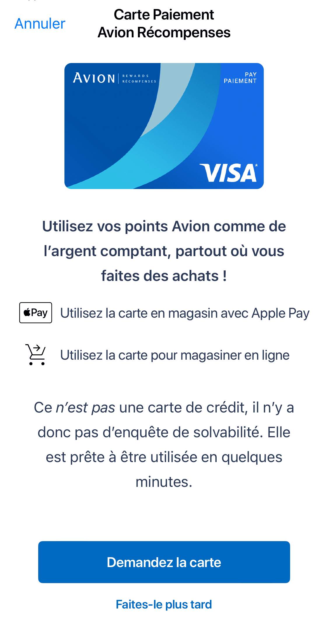 Utilisez vos points Avion directement pour vos achats avec Paiement Avion Récompenses - paiement avion recompenses fr 2