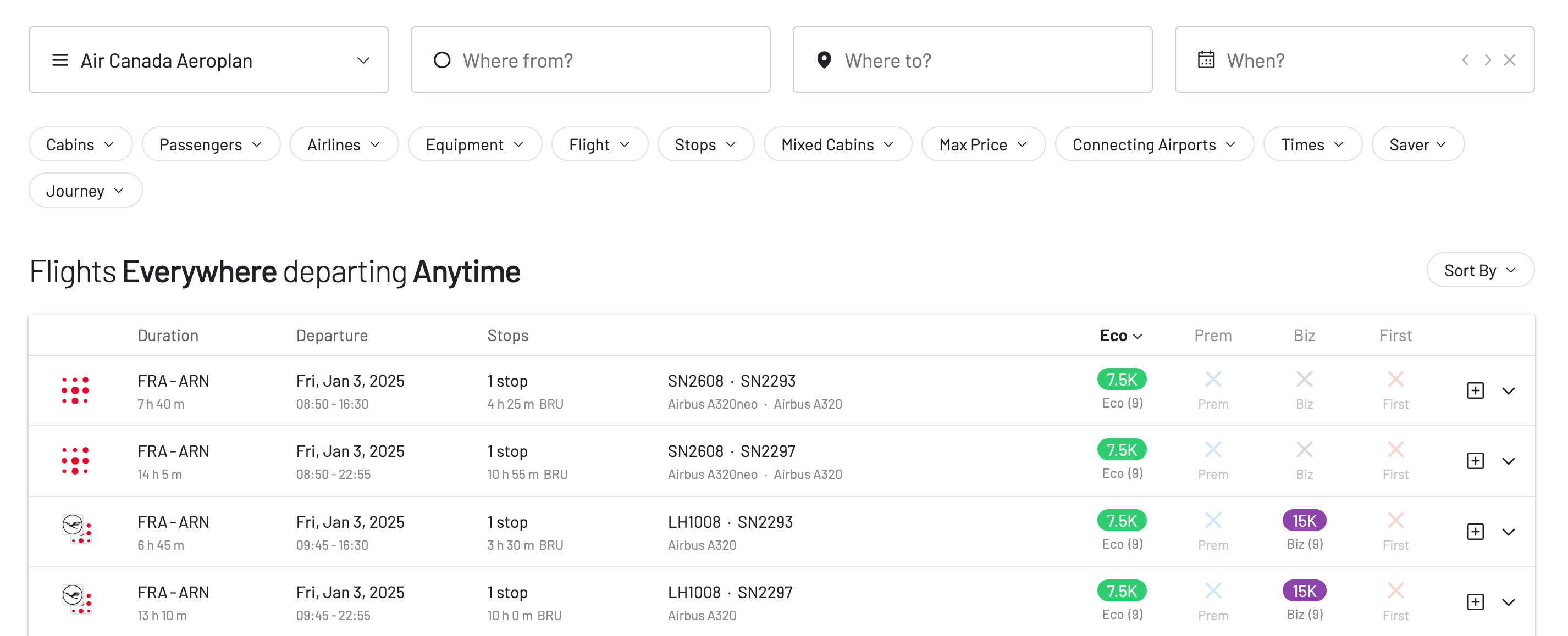 Awardfares: A Complete Guide to the Tool for Finding the Best Award Tickets - AwardFares Flexible