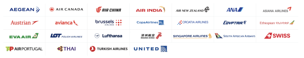 Star Alliance members