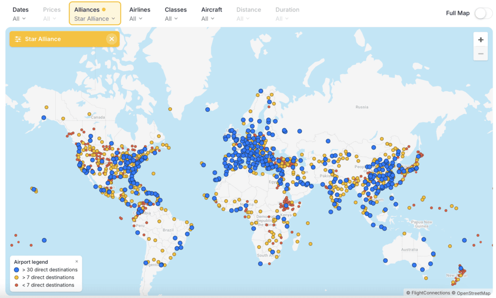 Star Alliance network