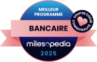 2025 Milesopedia Palmares Meilleur Programme Communaute Bancaire