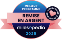 2025 Milesopedia Palmares Meilleur Programme Communaute Remise en Argent