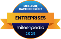 2025 Milesopedia Palmares Meilleure carte credit Entreprises