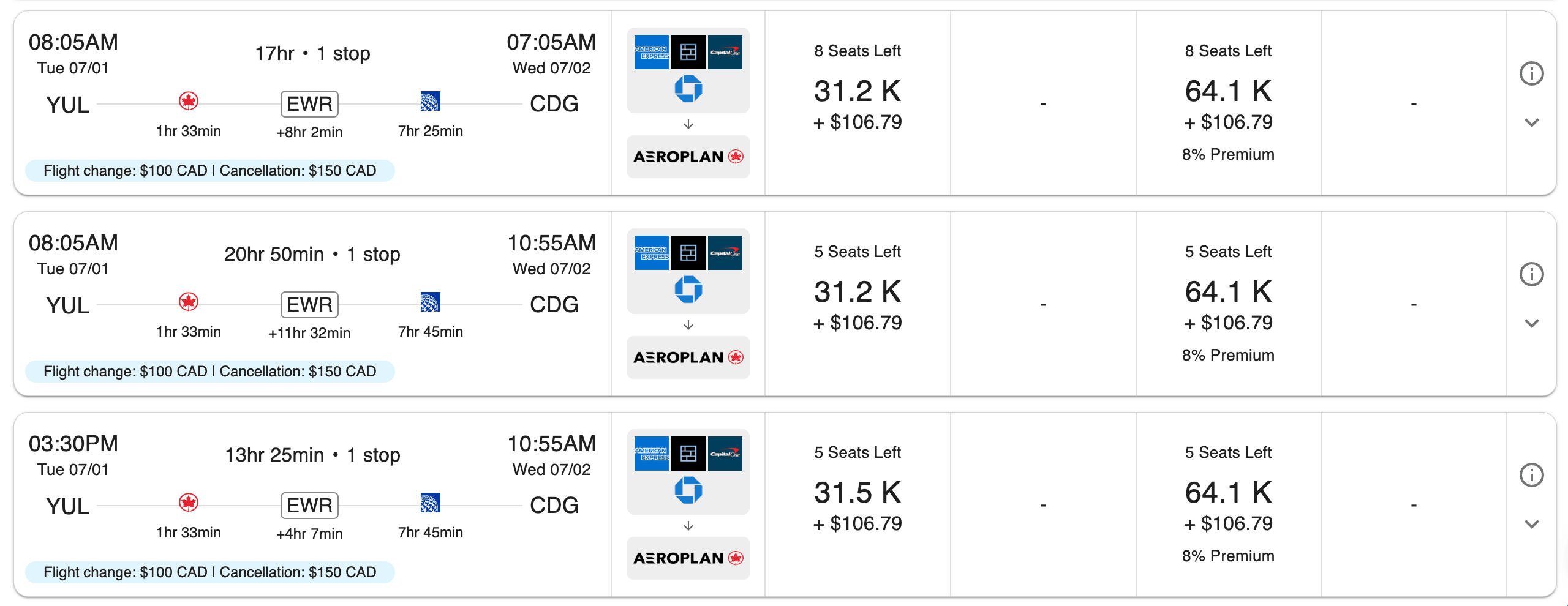 Awardtool: Guide to Finding Flights and Hotels With Points - resultats 2