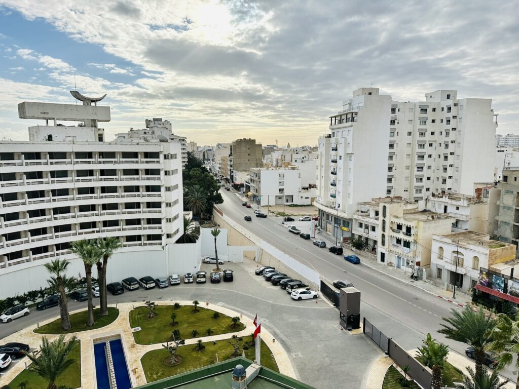 Marriott Sousse vue sur la ville