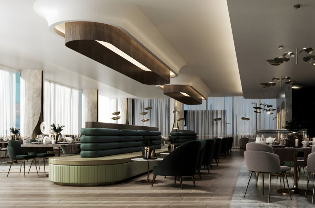 Le Meridien Toronto Pinnacle Hotel - Maquette du bar