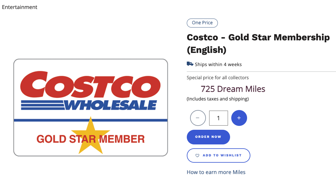 Costco: 4 years of free membership for members with this AIR MILES offer - Costco Air Miles Membership