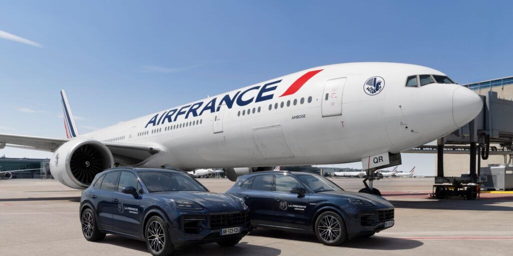 air france la premiere porsche