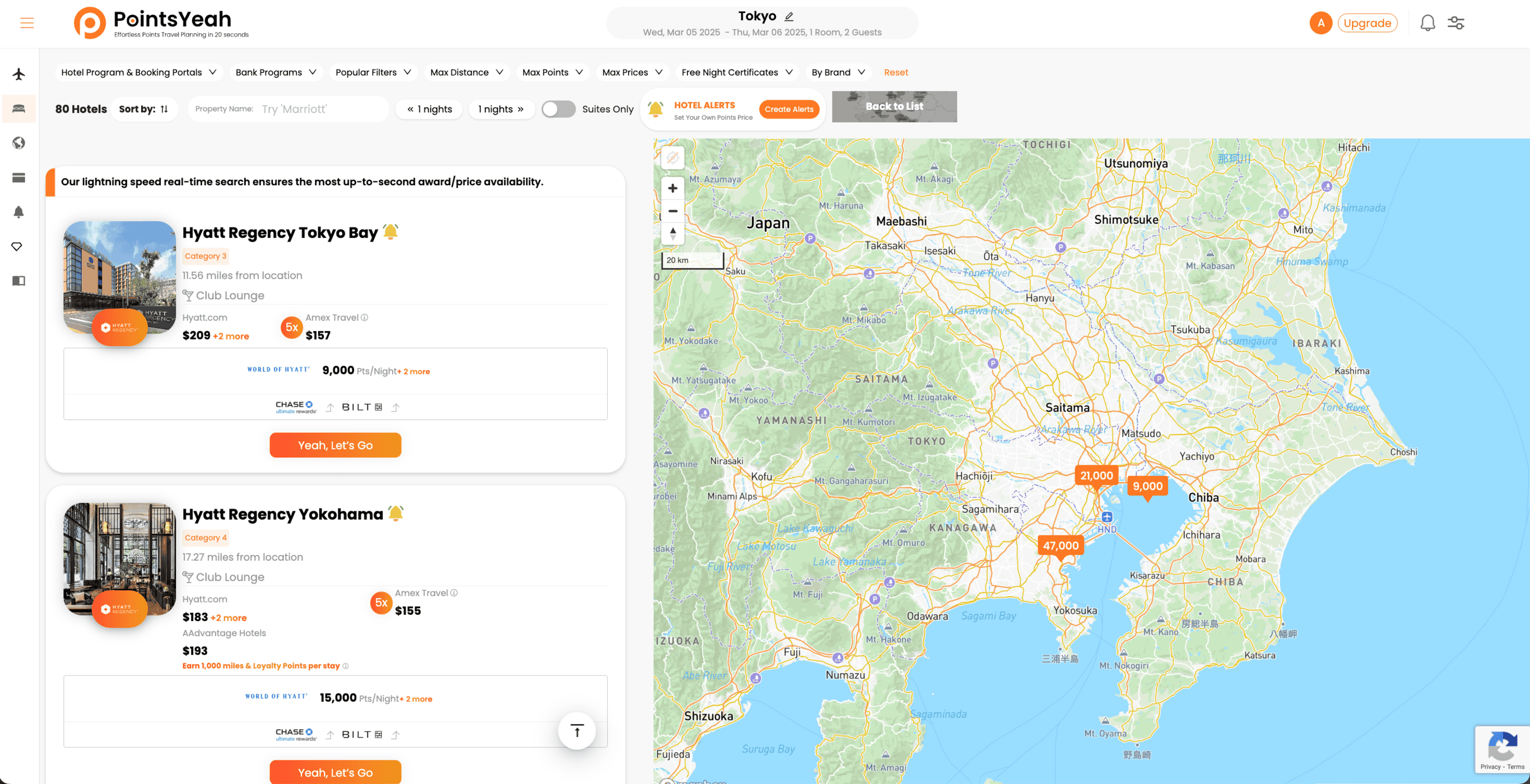 PointsYeah: A Tool to Find Reward Availability - PointsYeah hotels