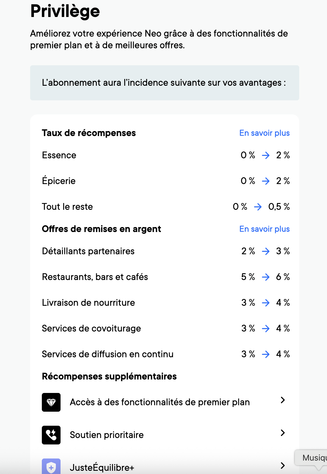 Maximiser vos récompenses avec la carte Mastercard Neo - privilege FR