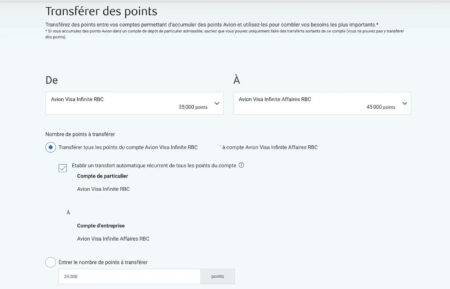 How do you transfer Avion Rewards points between your accounts ...