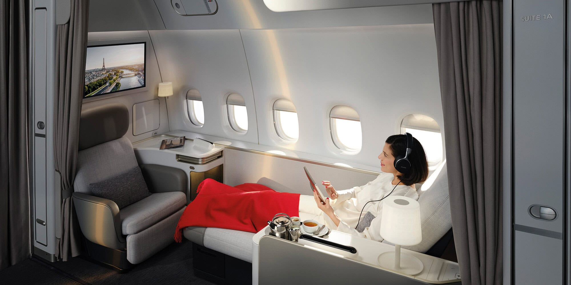 Air France: Unveiling of the New La Première Experience - La Premiere- detente Air France