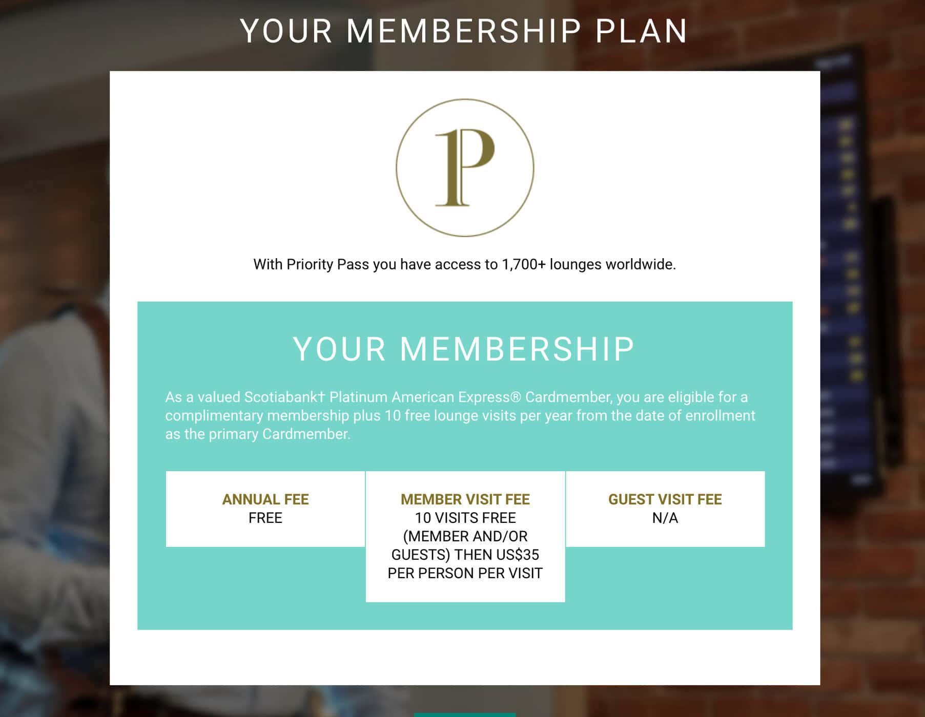 How to Activate and Use Your Scotiabank Platinum American Express Card - Priority Pass
