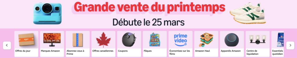 grande vente du printemps FR