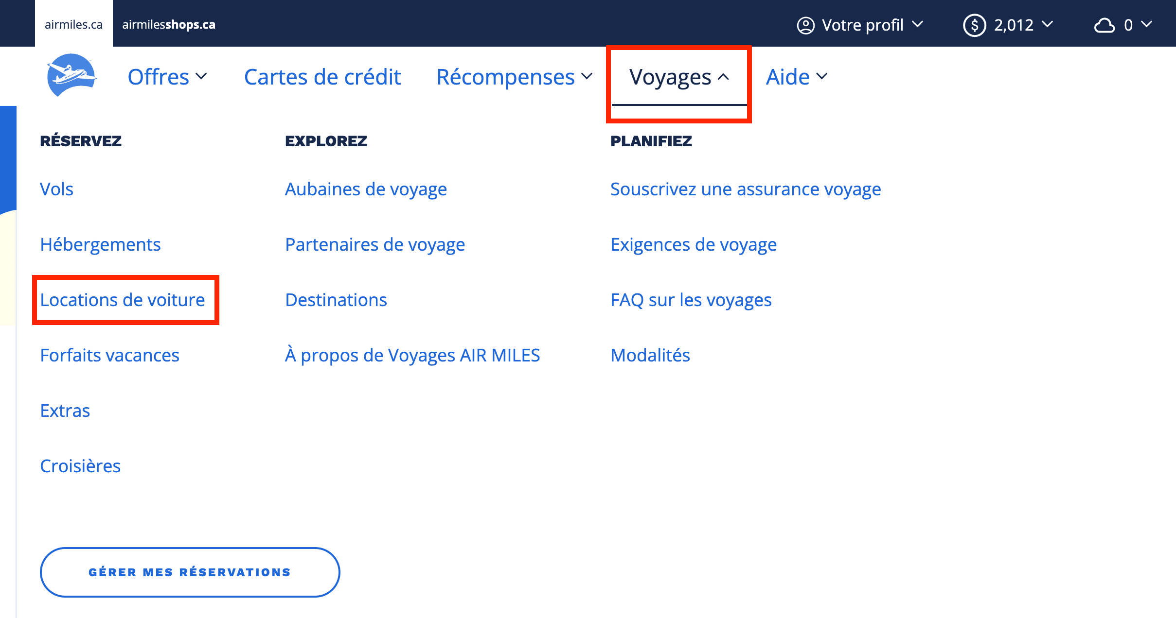 Location de voiture&nbsp;: économiser avec les points et programmes de fidélité - location de voiture AM
