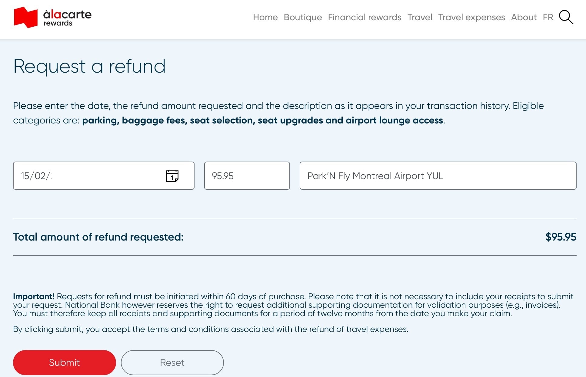 How to Travel With the National Bank World Elite Mastercard - remboursement credit voyage BNC