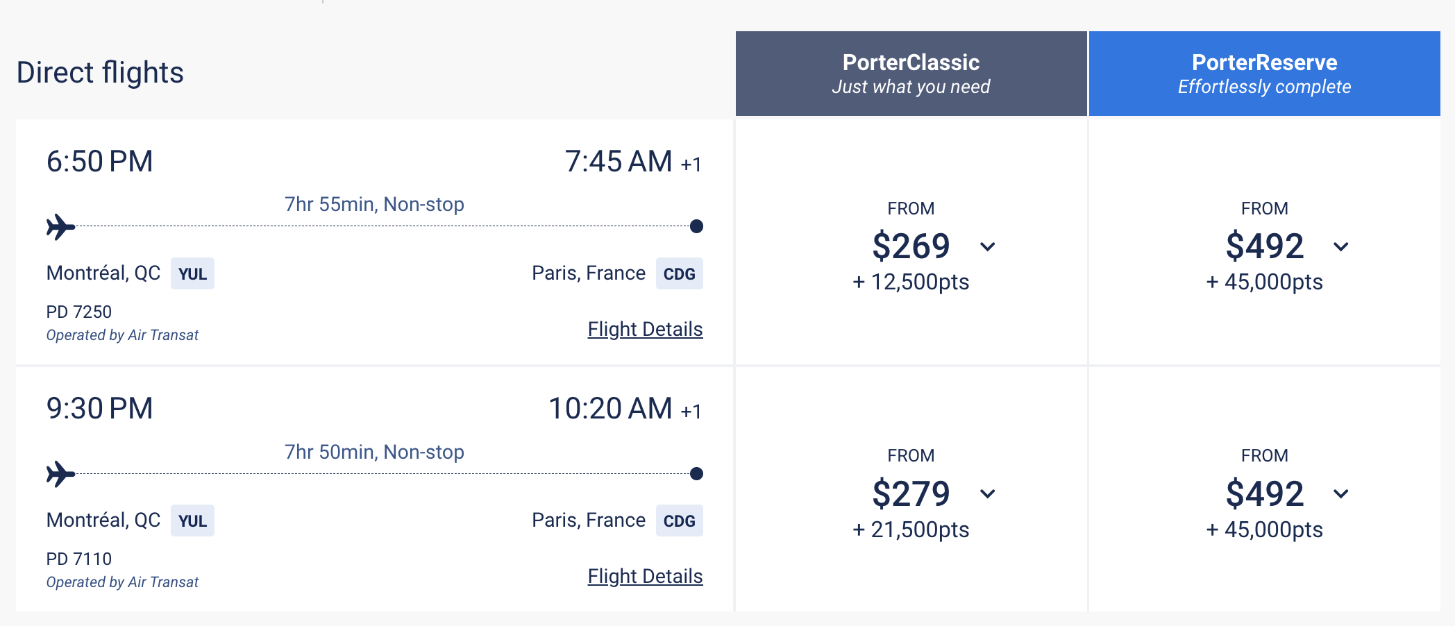 How To Find Cheap Flights to Europe With Points - vol porter points argent europe
