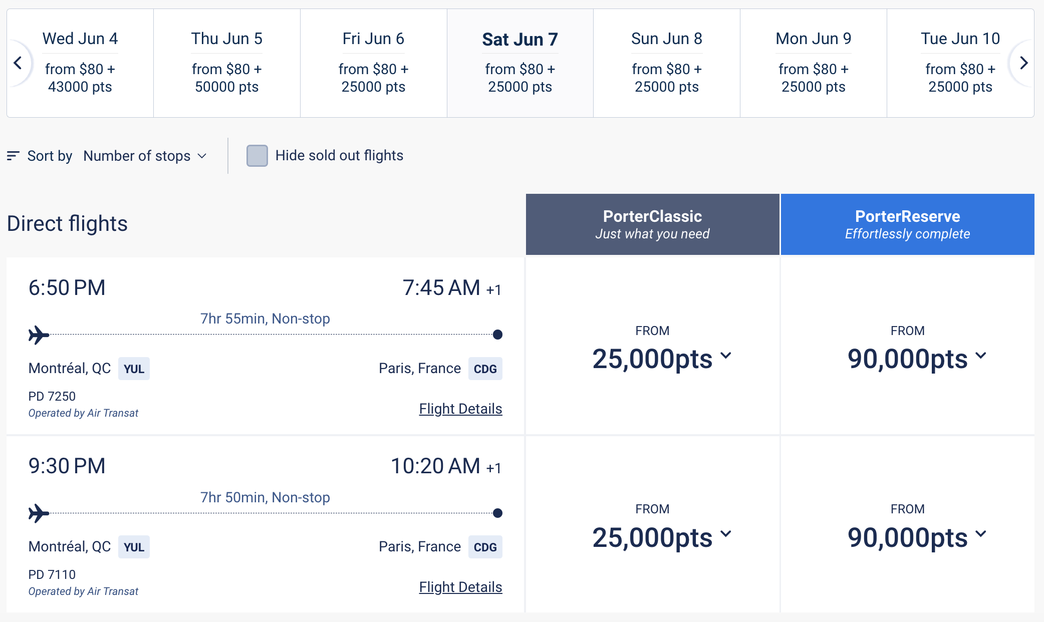 How To Find Cheap Flights to Europe With Points - vol porter points europe