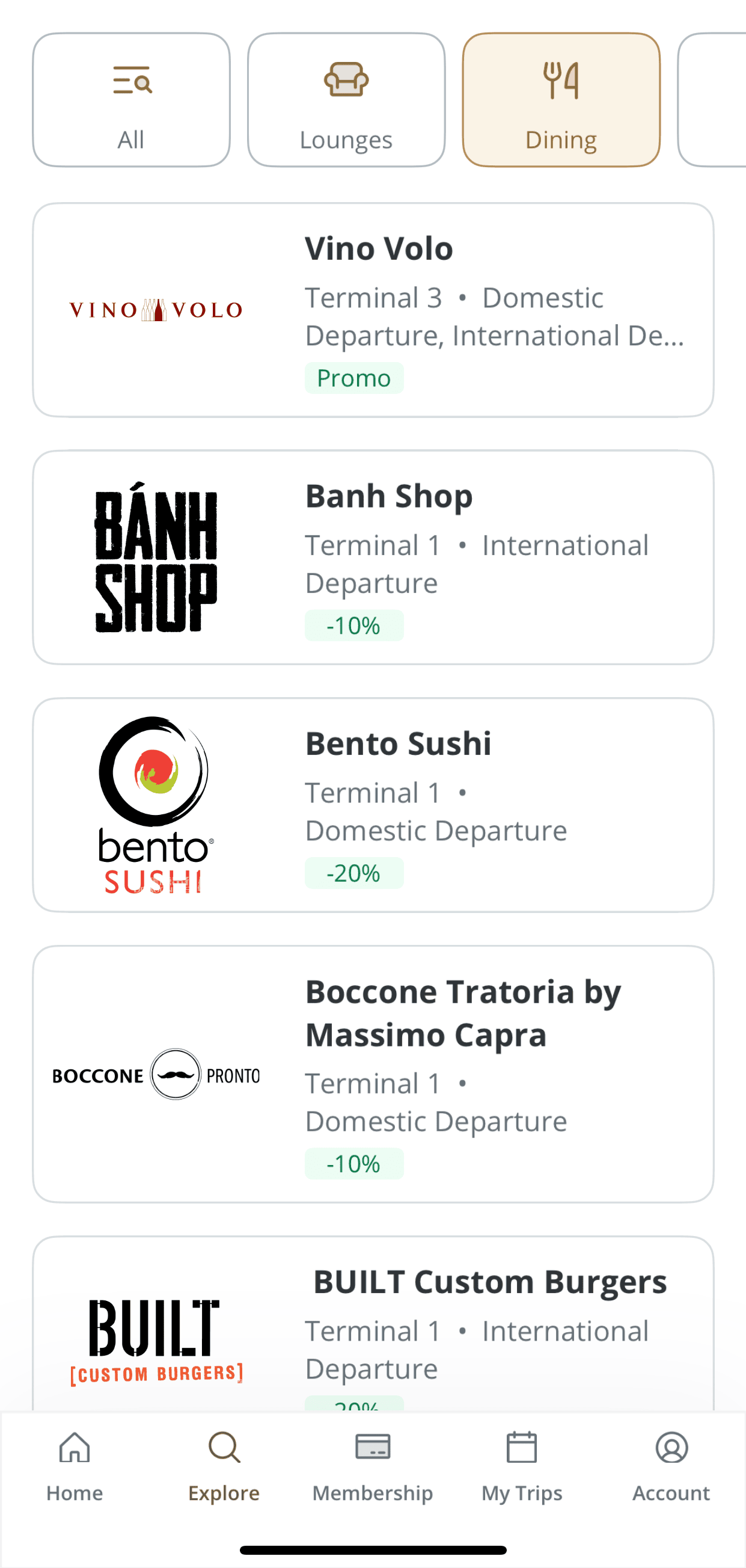 A Complete Guide to the Visa Airport Companion Program - Visa Airport Companion Guide Dining 1:3 EN