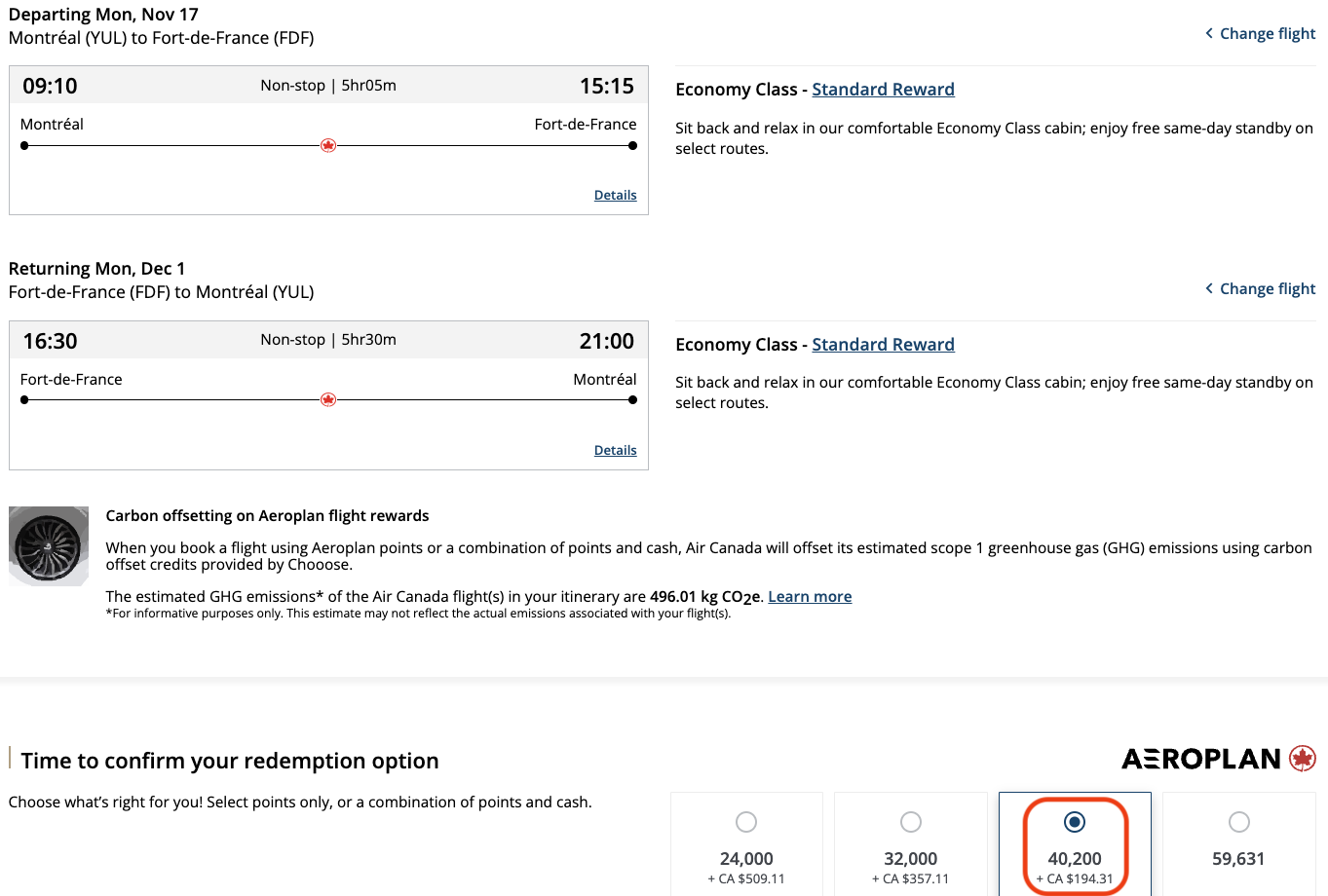 Aeroplan&nbsp;: 10 destinations to go with 55,000 Aeroplan points - YUL FDF FR