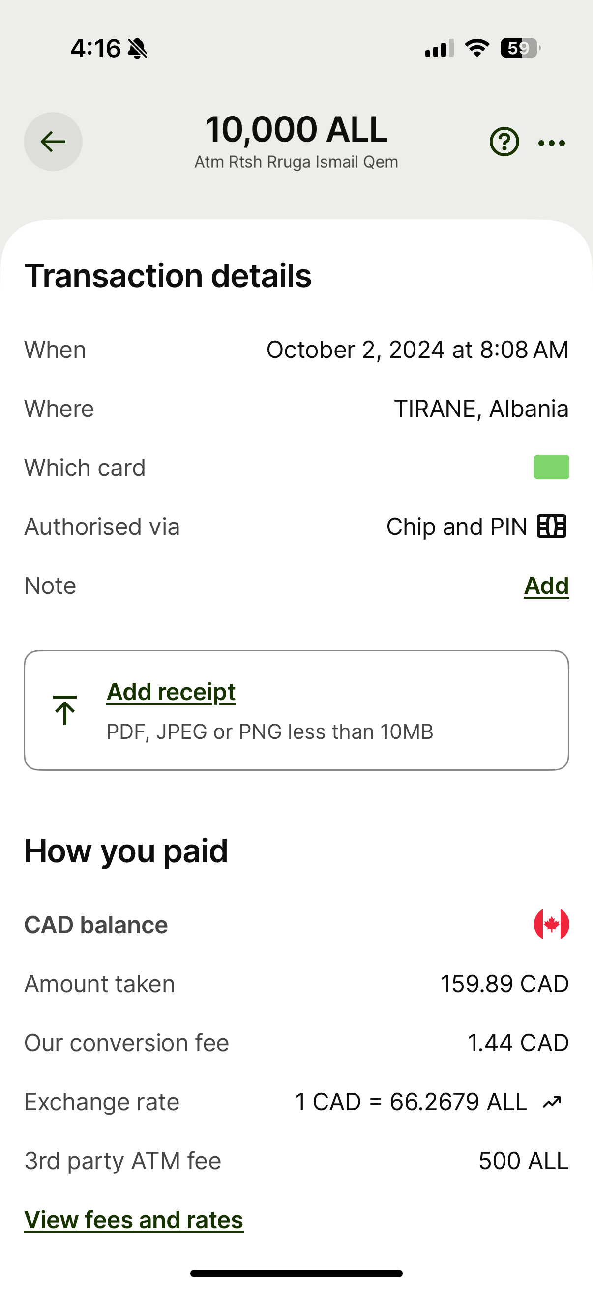 Wise Card: How to Save on Foreign Currency Withdrawals - Transaction WISE 2