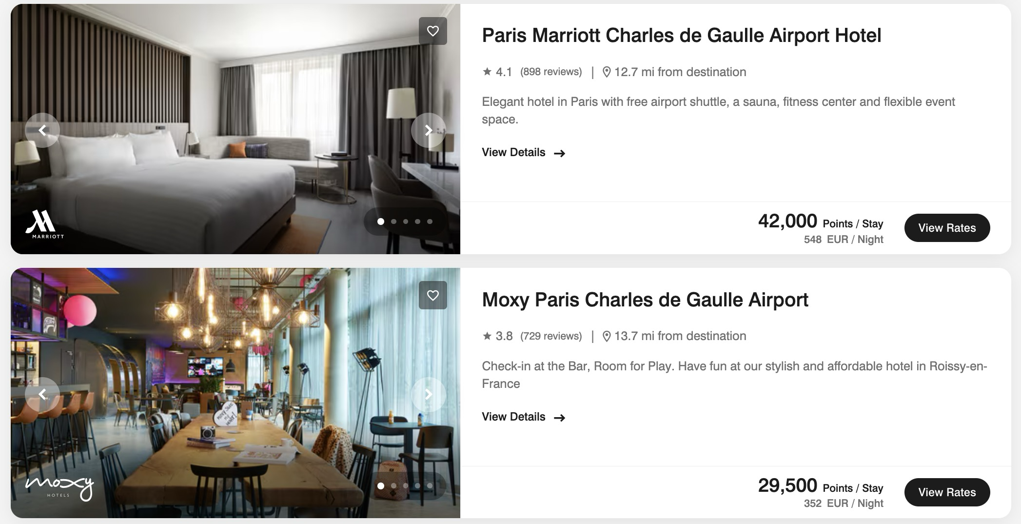 Marriott Bonvoy: Our Best Points Redemptions for Free Nights - moxy marriott cdg