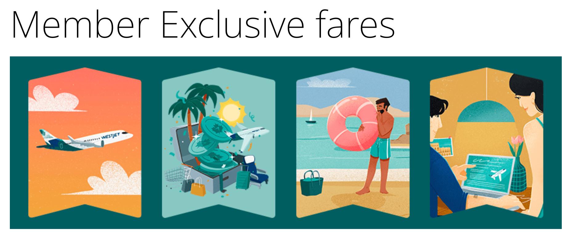 WestJet Rewards: 8 Sun Destinations For Less Than 70,000 WestJet Points - WestJet Sun Destinations Member Exclusive Fares EN
