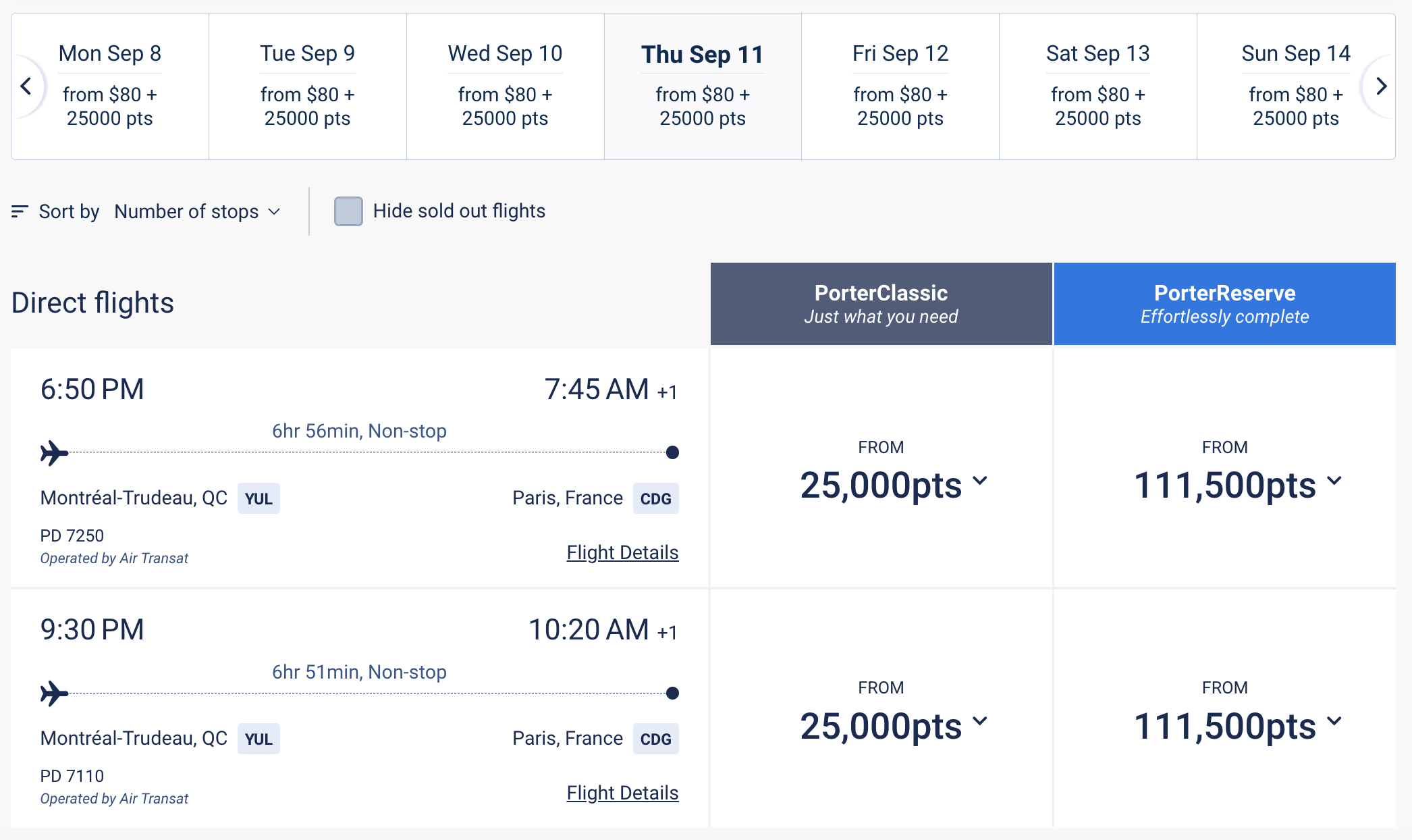 Air Transat Flights: Tips for Saving on Your Flights - book air transat flight with porter points viporter
