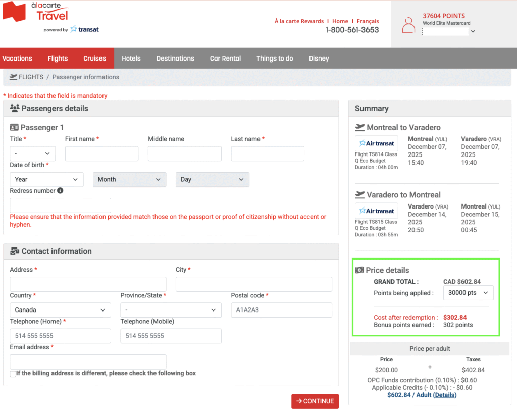 montreal varadero voyage a la carte fr