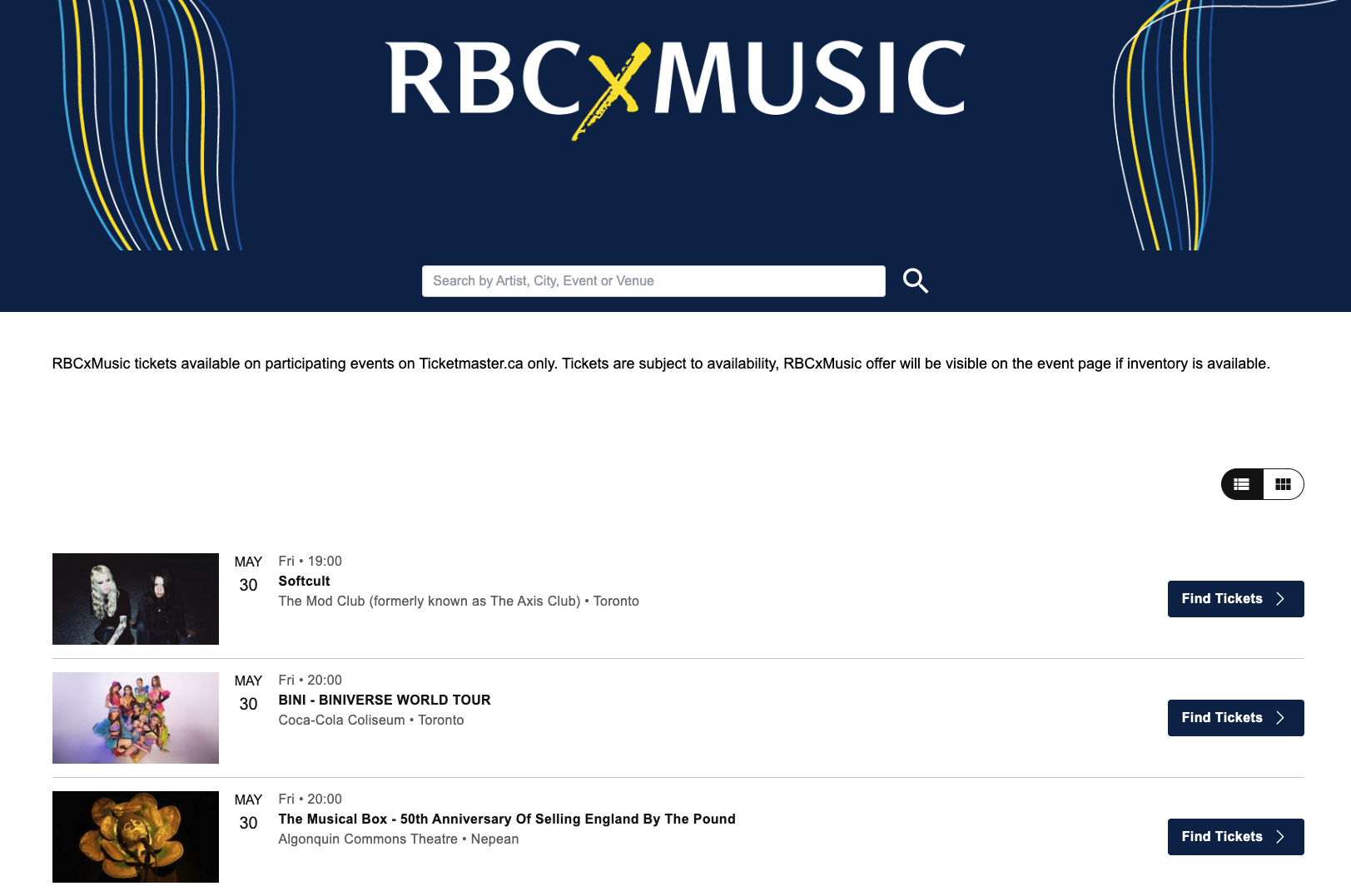 How to Book the Best Concerts and Shows Using Credit Cards - rbc musique FR