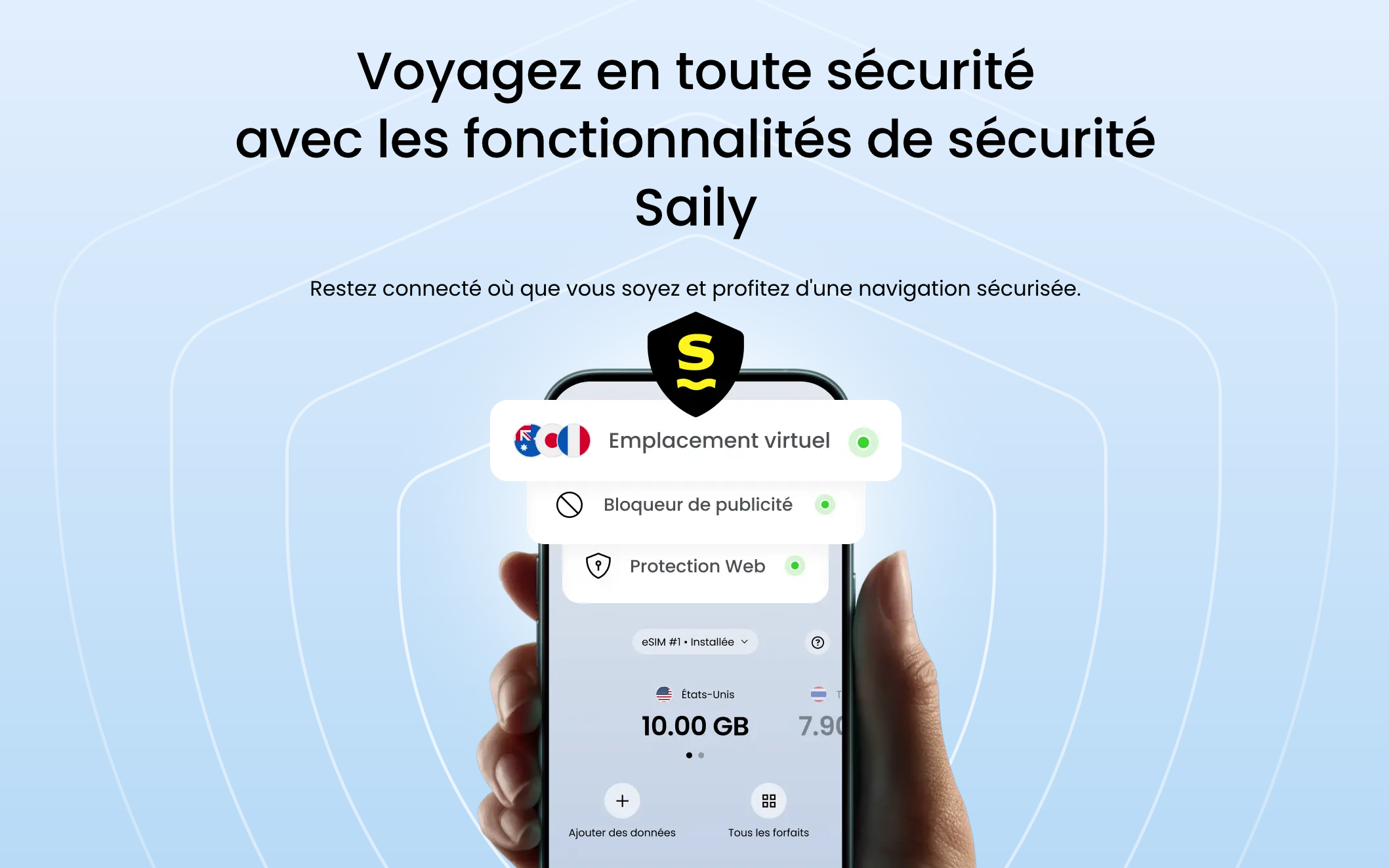 Avis sur la carte eSIM de Saily&nbsp;: en vaut-elle la peine? - security features -EN