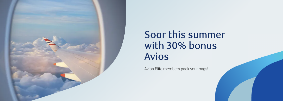 Convert RBC Avion Points to British Airways AVIOS with a 30% bonus