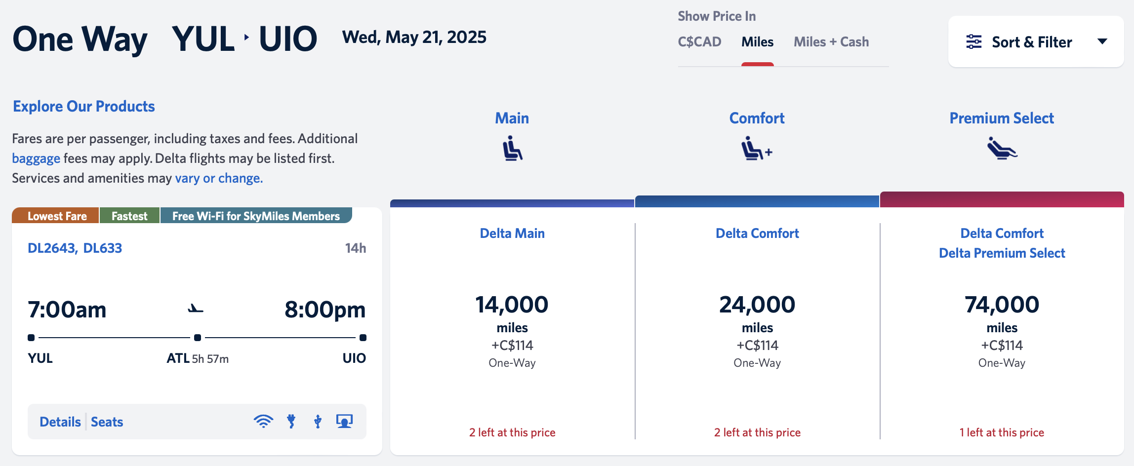 South America: How to Use Points and Miles for Your Trip - delta amerique du sud