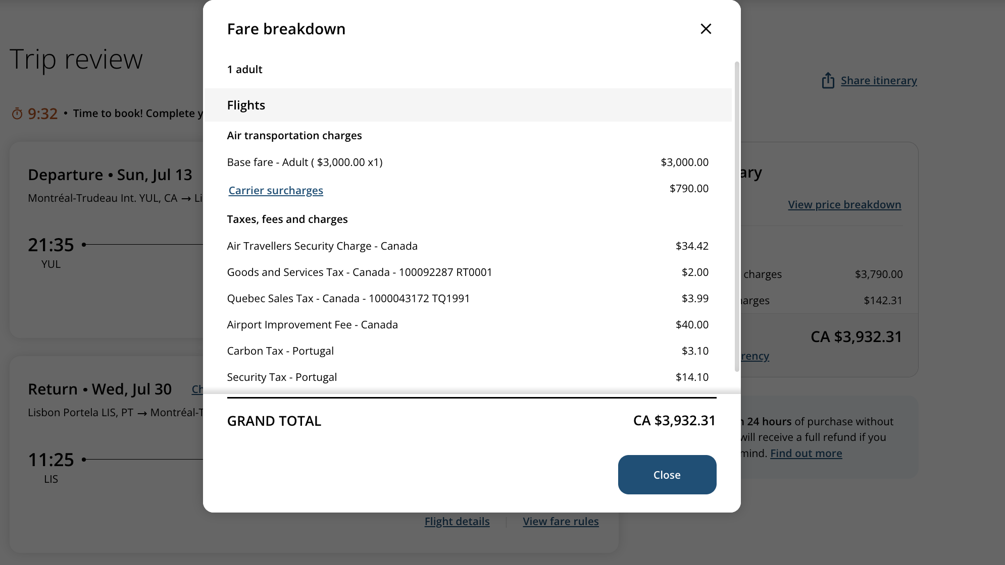 How to Get and Use the Air Canada Worldwide Companion Pass - passe compagnon monde eco lat argent 2