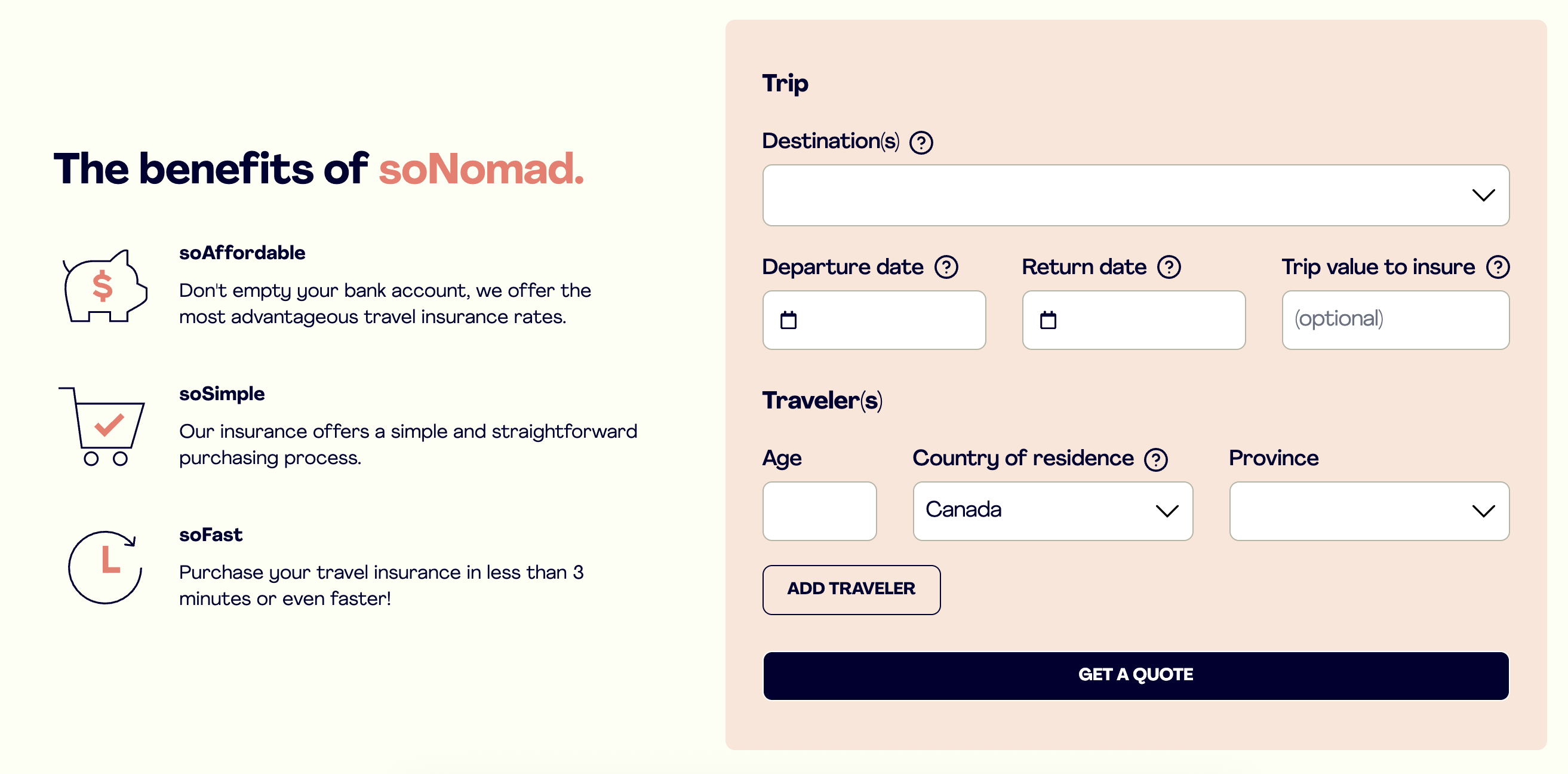 Visitor Health Insurance in Canada: soNomad, the Affordable Solution (Working Holiday, Super Visa, Students) - so-nomad-assurances-soumission-fr