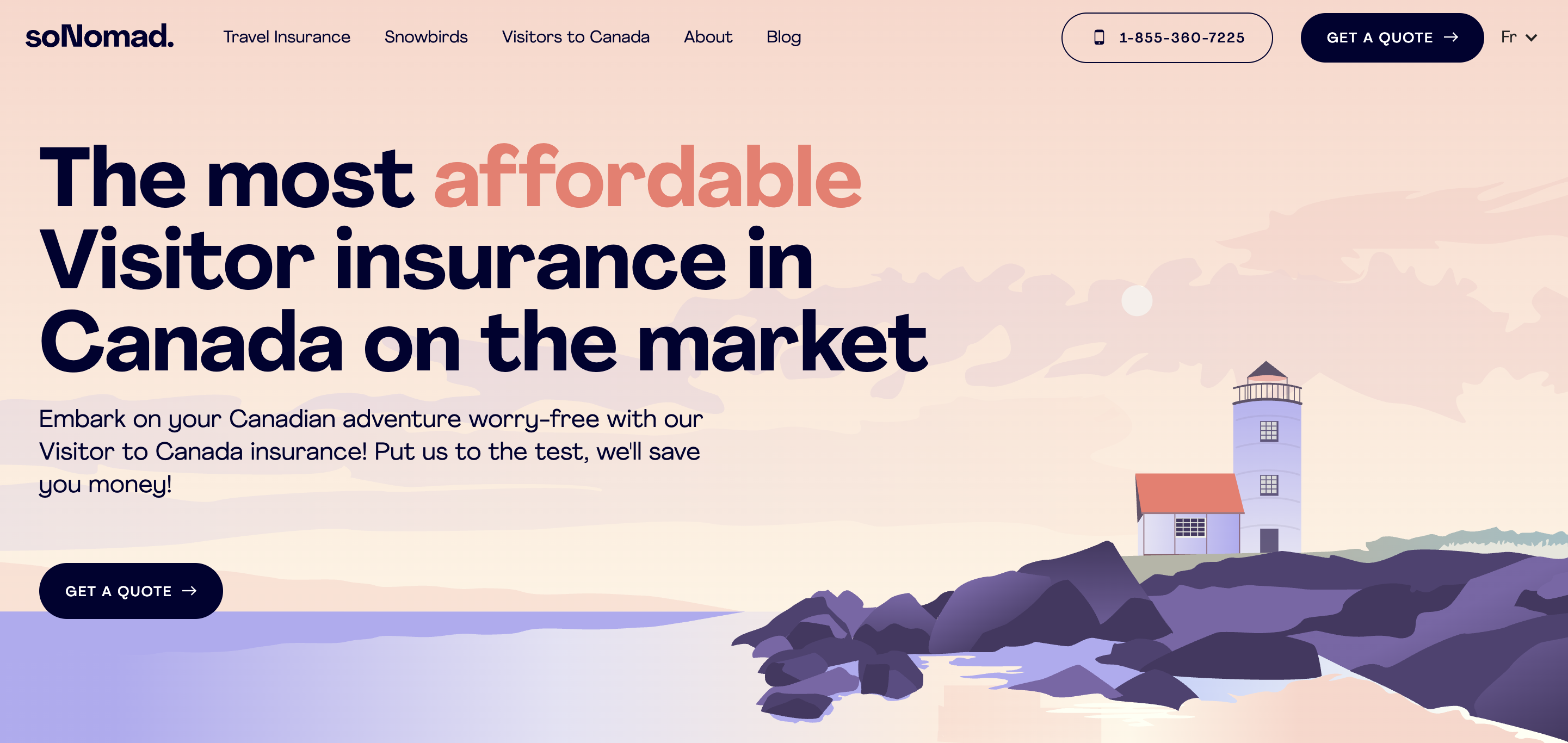 Visitor Health Insurance in Canada: soNomad, the Affordable Solution (Working Holiday, Super Visa, Students) - so-nomad-banniere-fr