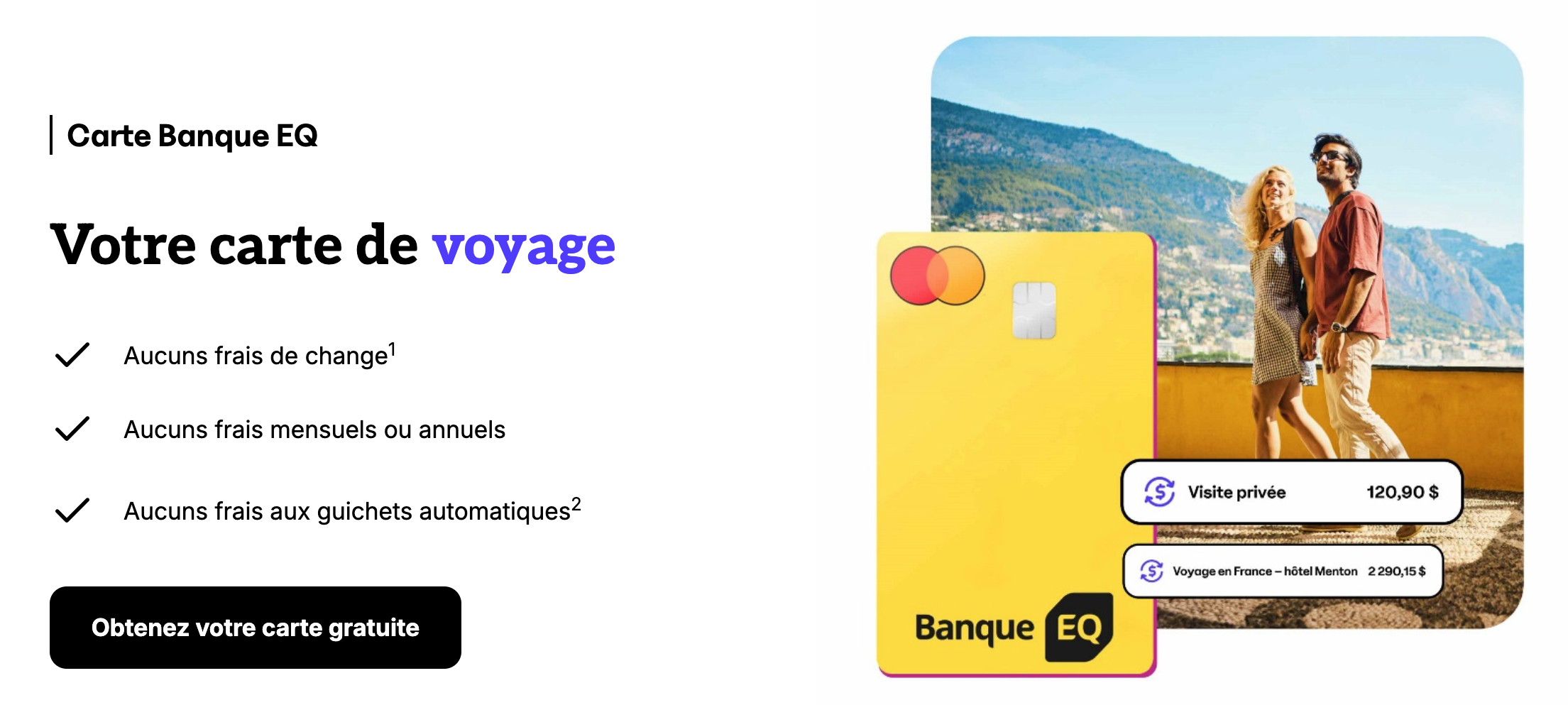 La Carte Banque EQ&nbsp;: Notre avis - promo -EN