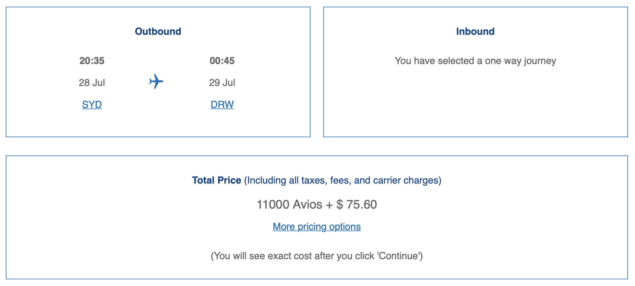 Oceania: How to Use Points and Miles for Your Trip - intra oceanie avios 2