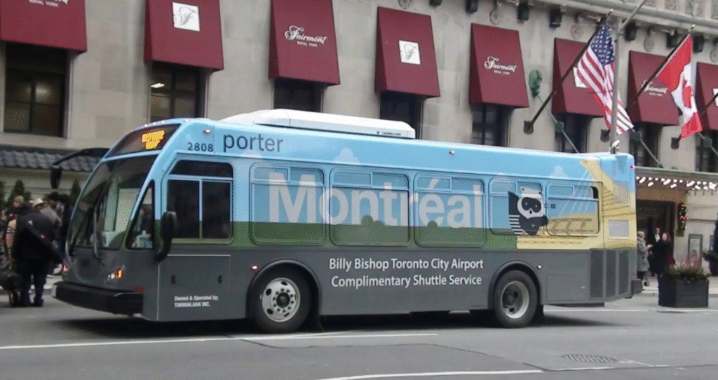 Billy Bishop Shuttle – at Fairmont