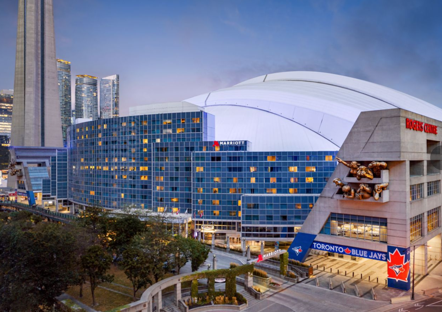 Les meilleurs hôtels près de l’aéroport Billy Bishop de Toronto - Marriott City Centre