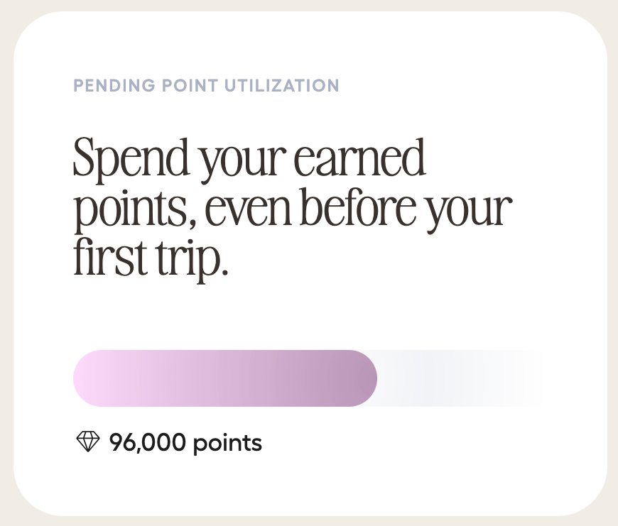 Journey : Un nouveau programme de fidélité de luxe - pending points